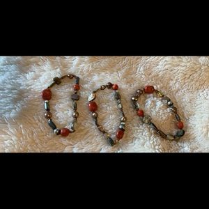 Necklace and bracelets set Silpada